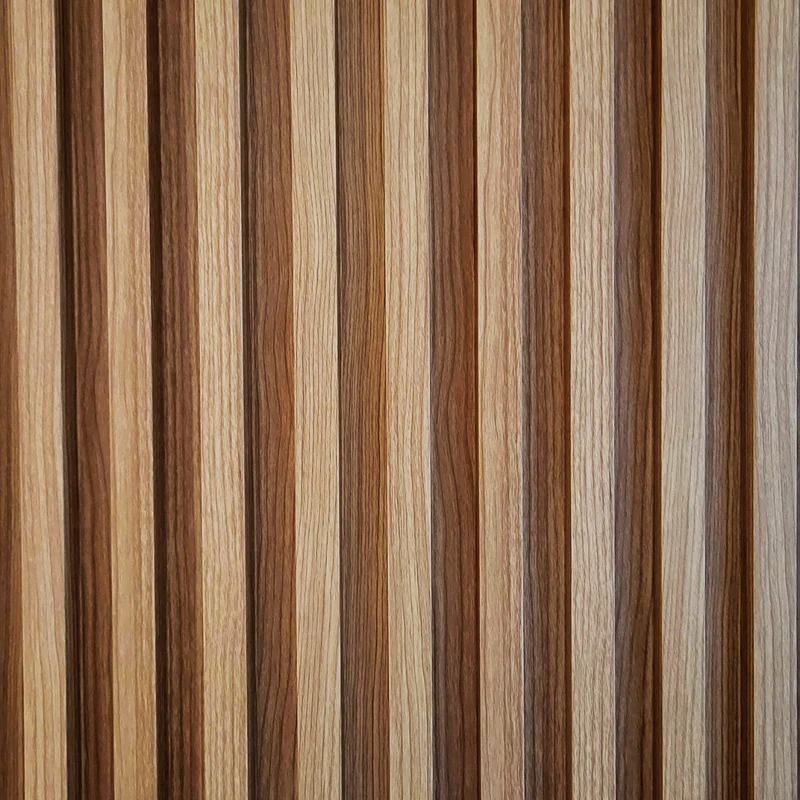 Natural Walnut Slat Wood Panel